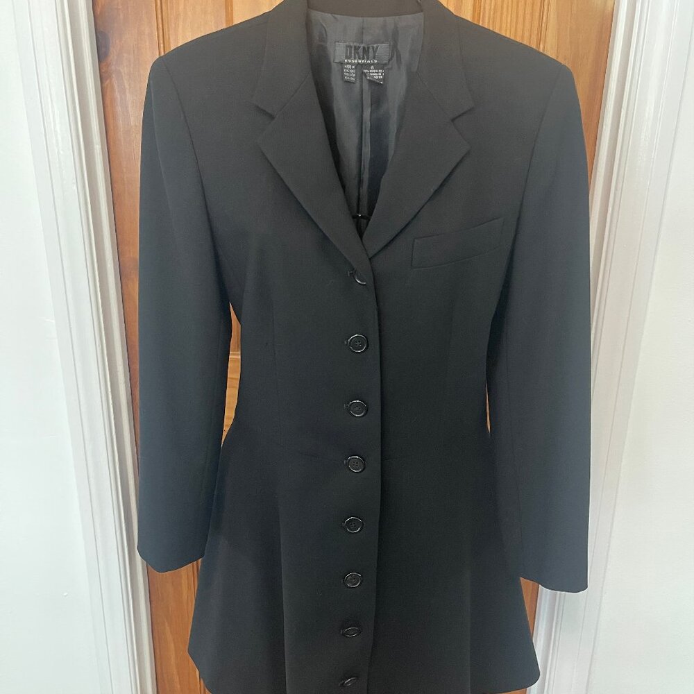 DKNY Long Fitted Blazer